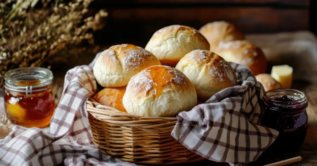 sourdough dinner rolls